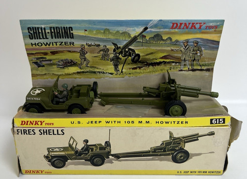 Vintage dinky toys - 615, jeep