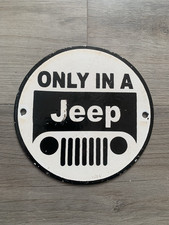 Vintage Enamel Sign Only in A