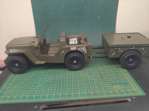 Vintage strike force jeep with - vintage,