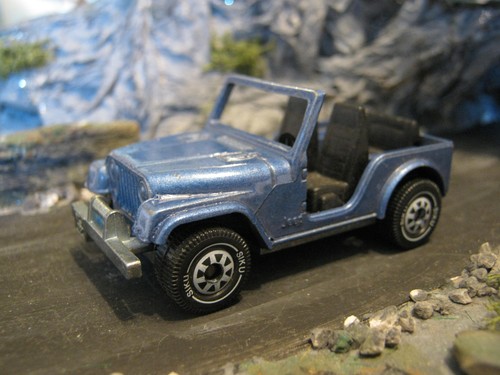 Siku jeep blue - cj, in