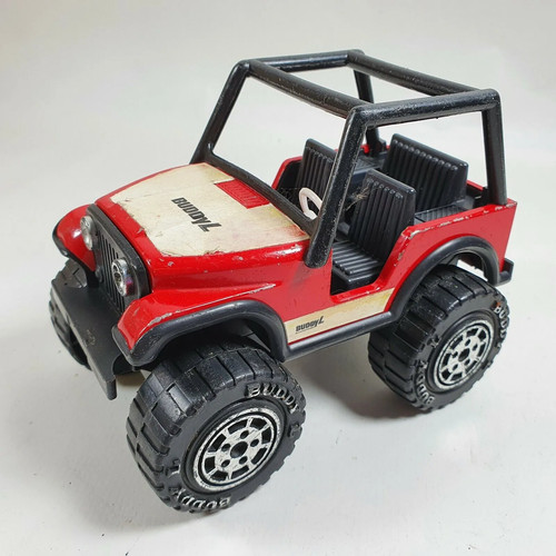 Buddy red jeep - l, diecast