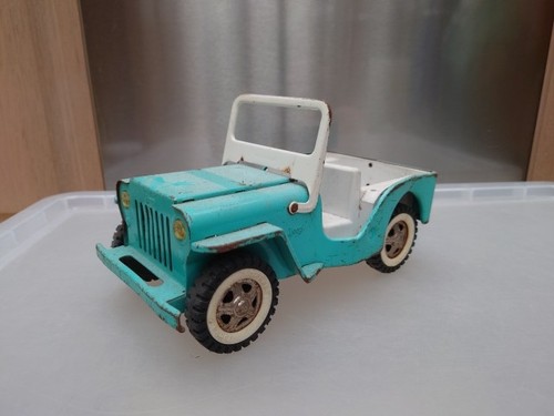 Vintage tonka toys blue - vintage, jeep