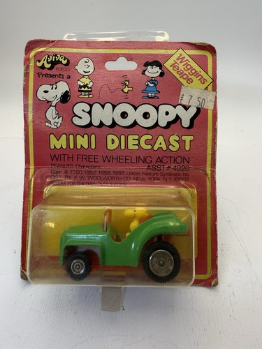 Vintage snoopy mini - vintage, diecast